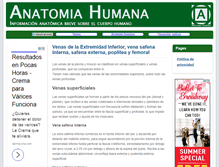 Tablet Screenshot of anatomiahumana.net